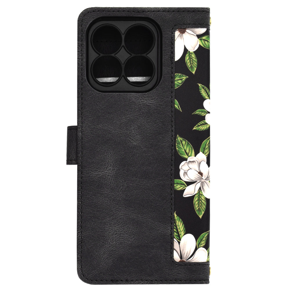 Cover til Honor X8b, Techsuit, FlipCraft, Sort