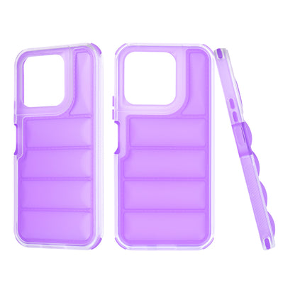 Cover til Honor X8b, Techsuit, Wave Shield, Lilla