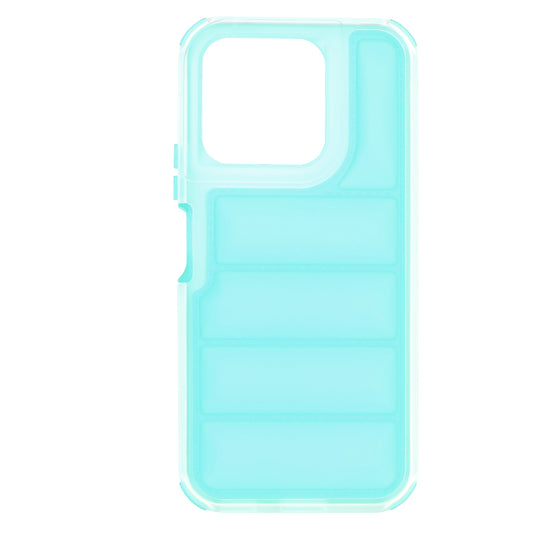 Cover til Honor X8b, Techsuit, Wave Shield, Turkis