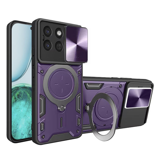 Cover til Honor X8c, Techsuit, CamGuard Pro, Lilla