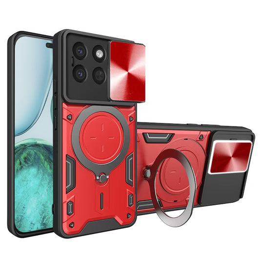 Cover til Honor X8c, Techsuit, CamGuard Pro, Rød