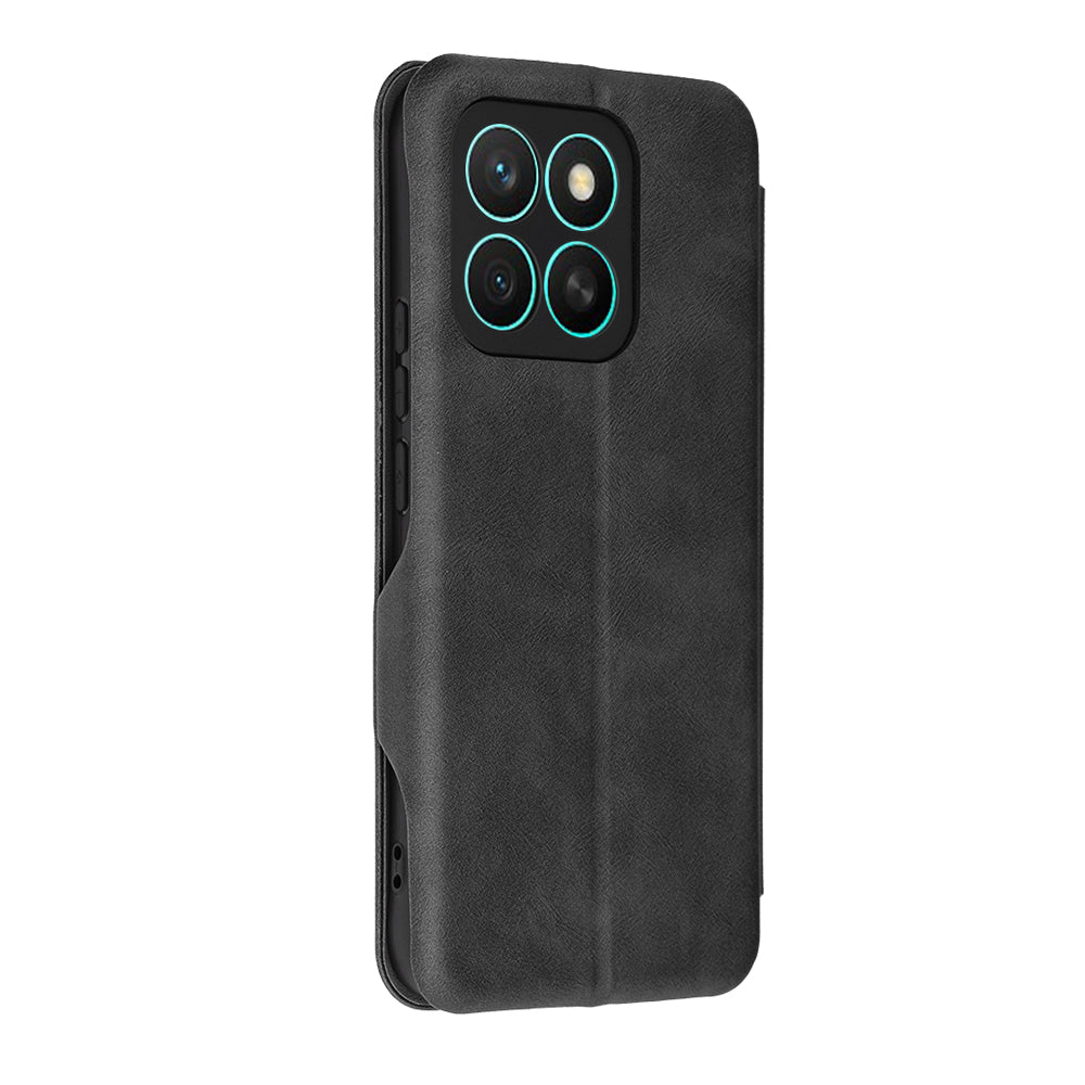 Cover til Honor X8c, Techsuit, Safe Wallet Plus, Sort