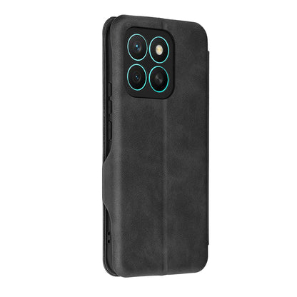 Cover til Honor X8c, Techsuit, Safe Wallet Plus, Sort