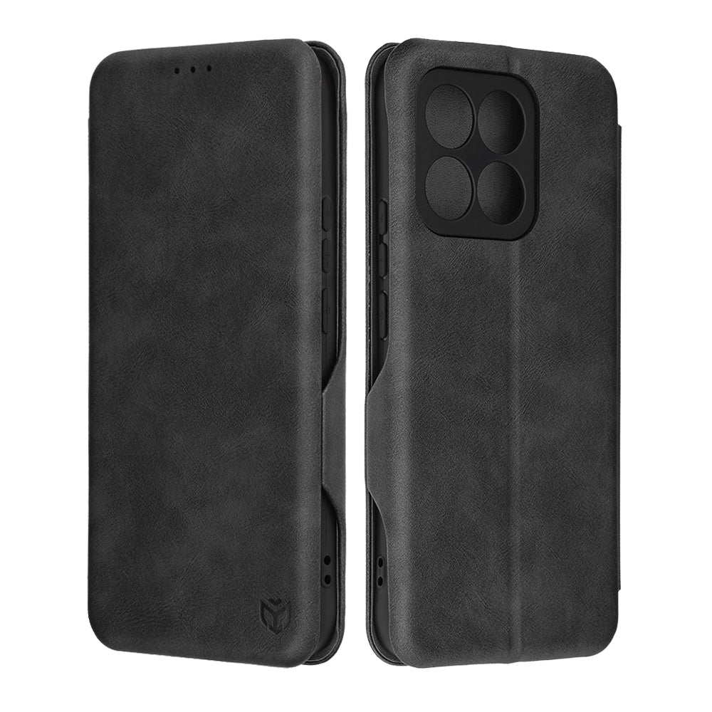 Cover til Honor X8c, Techsuit, Safe Wallet Plus, Sort