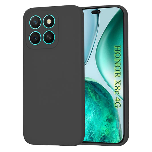 Cover til Honor X8c, Techsuit, SoftFlex, Sort