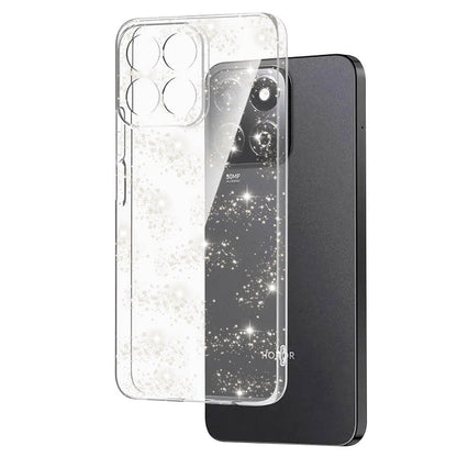 Cover til Honor X8c, Techsuit, SparkleSkin, Transparent