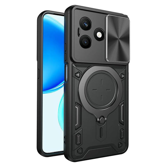 Cover til Honor X8d, Techsuit, CamGuard Pro, Sort