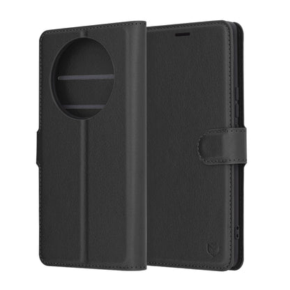 Cover til Honor X9c / Magic7 Lite, Techsuit, Leather Folio, Sort