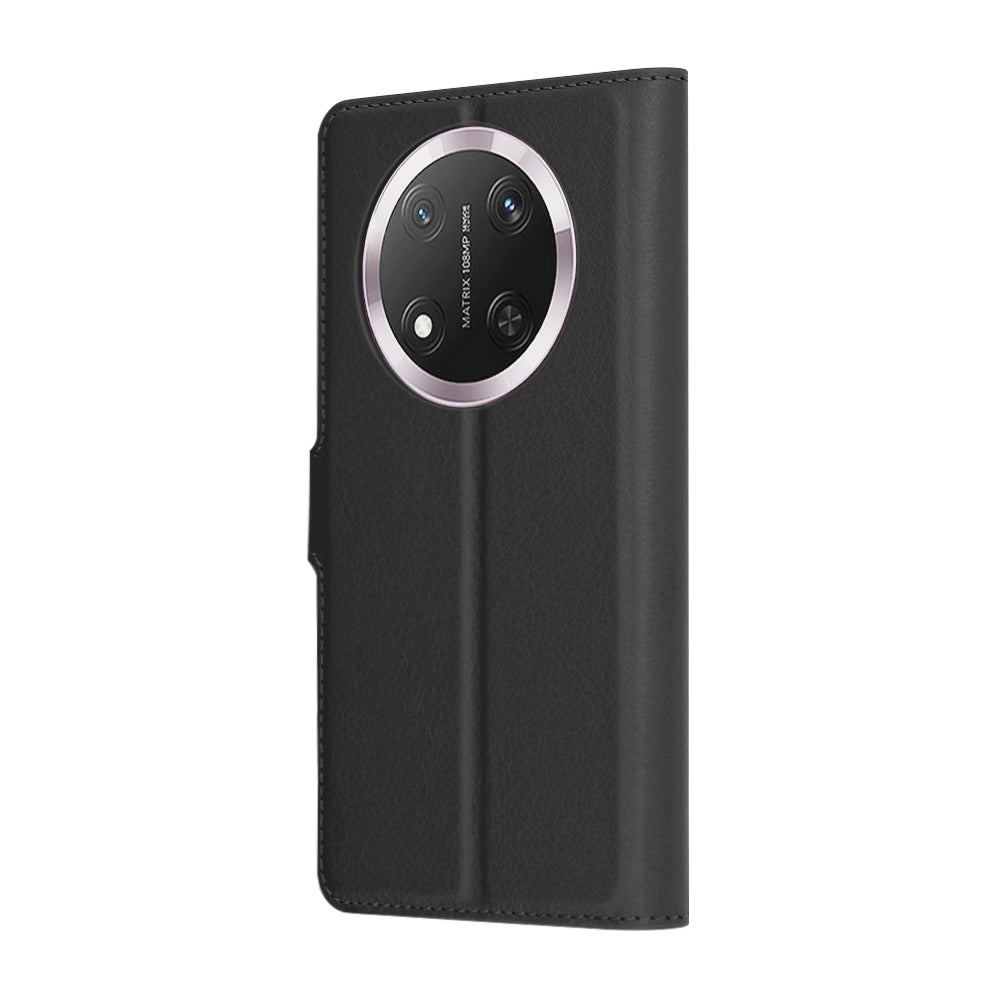 Cover til Honor X9c / Magic7 Lite, Techsuit, Leather Folio, Sort