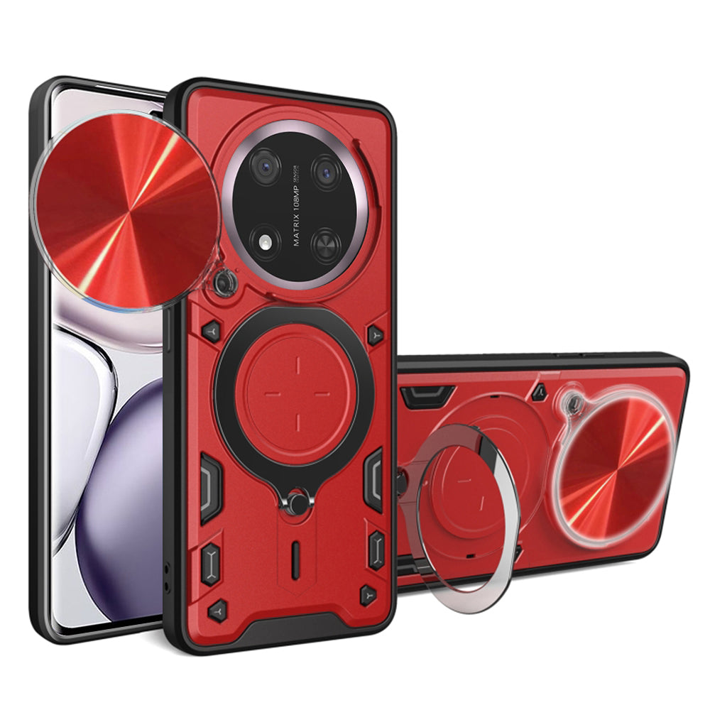 Cover til Honor X9c / Magic7 Lite, Techsuit, CamGuard Pro, Rød