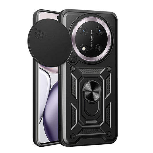 Cover til Honor X9c / Magic7 Lite, Techsuit, CamShield, Sort