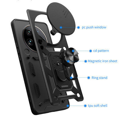 Cover til Honor X9c / Magic7 Lite, Techsuit, CamShield, Grøn