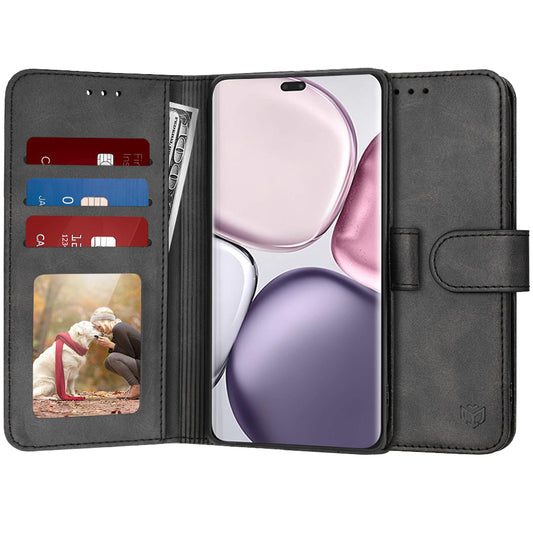 Cover til Honor X9c / Magic7 Lite, Techsuit, Diary Book, Sort