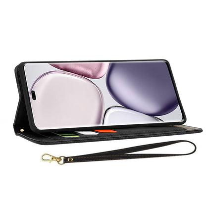 Cover til Honor X9c / Magic7 Lite, Techsuit, FlipCraft, Sort