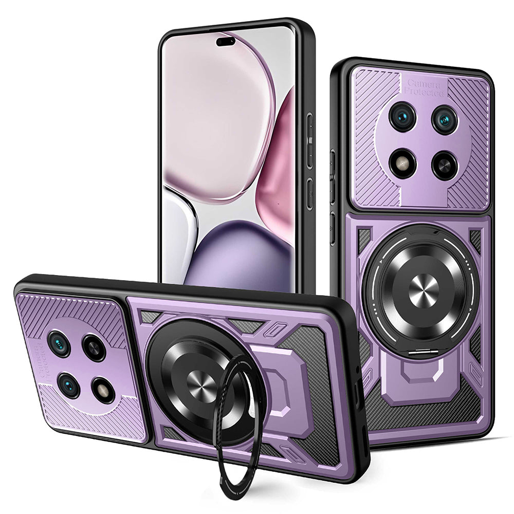 Cover til Honor X9c / Magic7 Lite, Techsuit, RuggedCam, Lilla