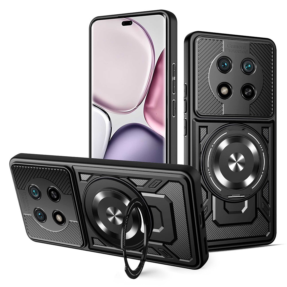 Cover til Honor X9c / Magic7 Lite, Techsuit, RuggedCam, Sort