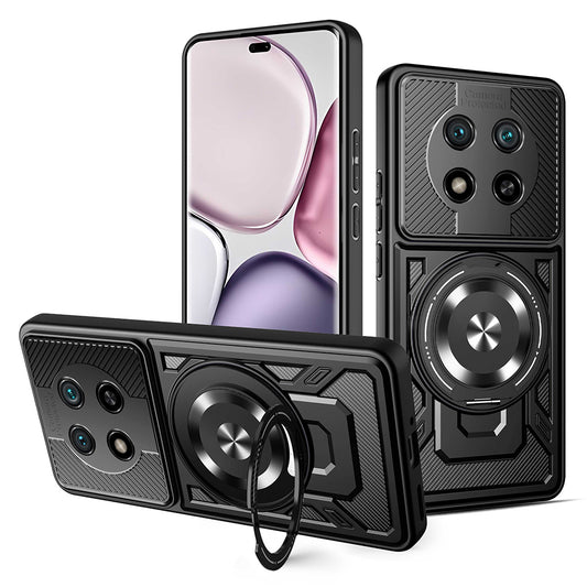 Cover til Honor X9c / Magic7 Lite, Techsuit, RuggedCam, Sort