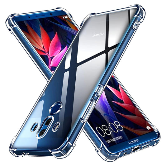 Cover til Huawei Mate 10 Pro, Techsuit, Stødabsorberende Klar, Transparent