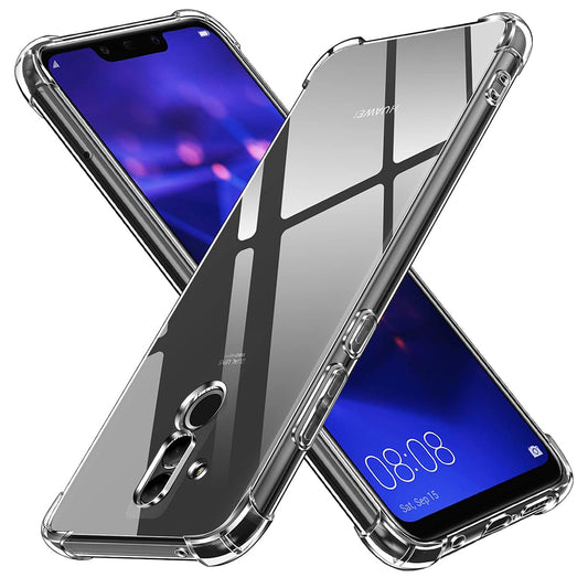 Cover til Huawei Mate 20 Lite, Techsuit, Stødabsorberende Klar, Transparent