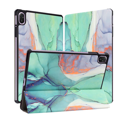 Etui til Huawei MatePad 11.5 (2025), Techsuit, FoldPro Green Time, Flerfarvet