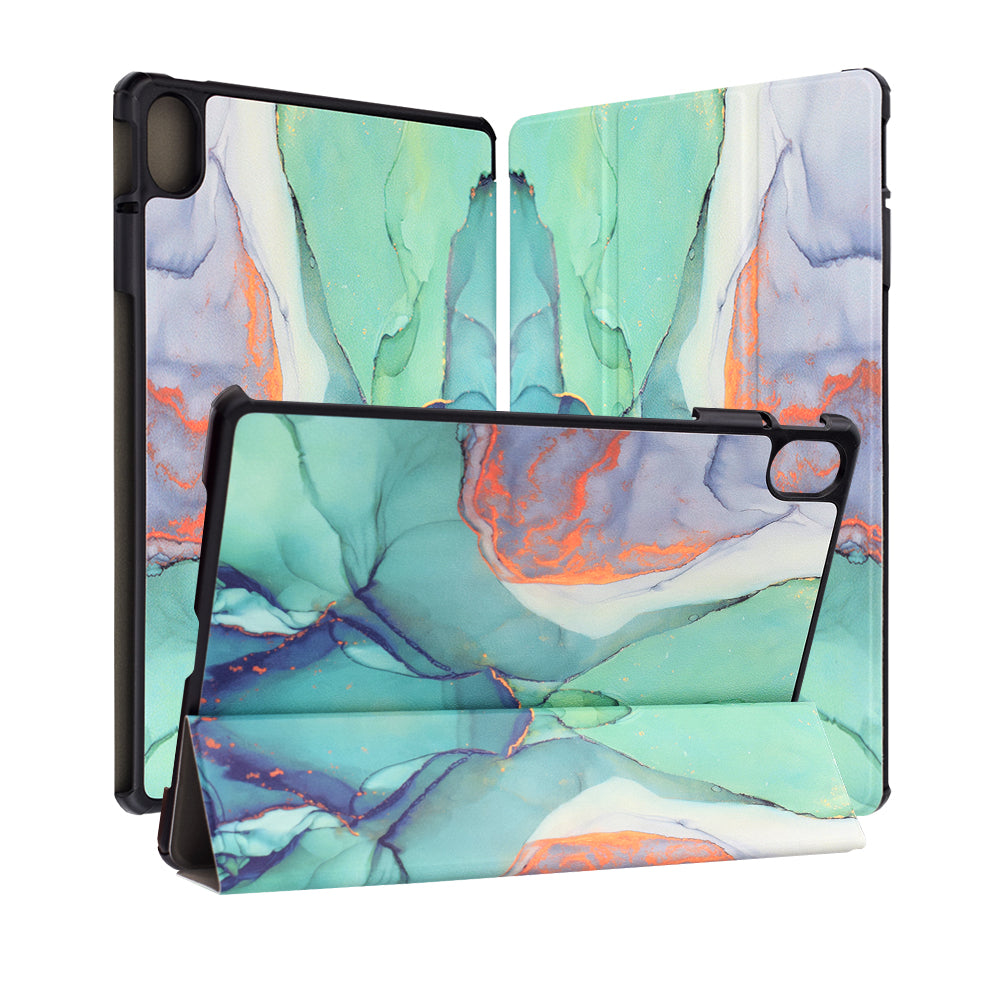 Etui til Huawei MatePad 11.5 (2025), Techsuit, FoldPro Green Time, Flerfarvet