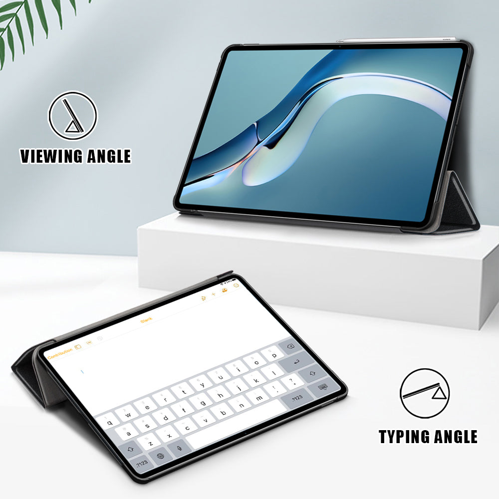 Cover til Huawei MatePad Pro 12.6 (2021), Techsuit, FoldPro, Sort