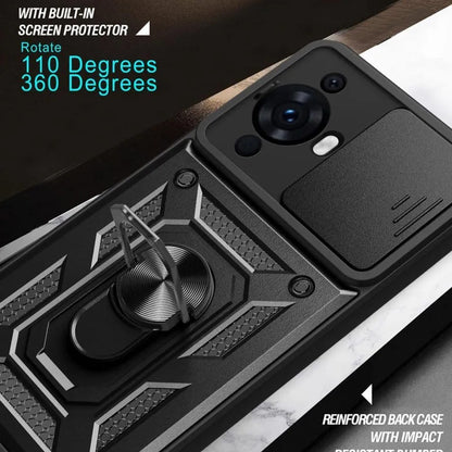 Cover til Huawei nova 12s / nova 11, Techsuit, CamShield, Blå