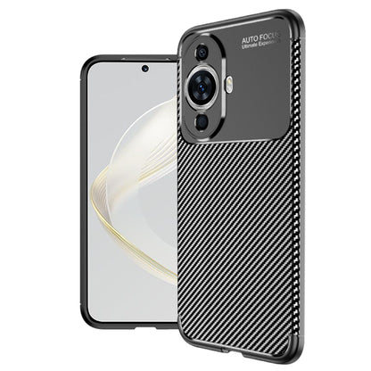 Cover til Huawei nova 12s / nova 11, Techsuit, CarbonFiber, Sort