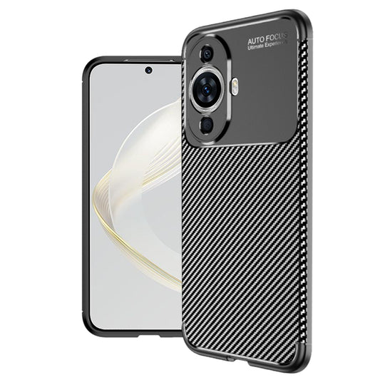 Cover til Huawei nova 12s / nova 11, Techsuit, CarbonFiber, Sort