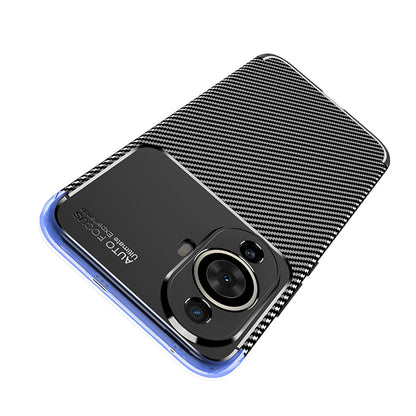 Cover til Huawei nova 12s / nova 11, Techsuit, CarbonFiber, Sort