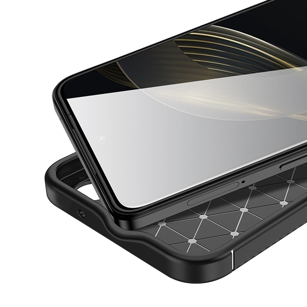 Cover til Huawei nova 12s / nova 11, Techsuit, CarbonFiber, Sort
