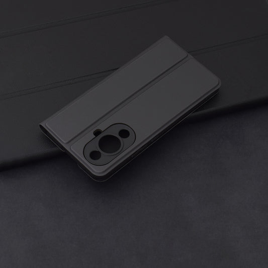 Cover til Huawei nova 12s / nova 11, Techsuit, Magskin Book, Sort