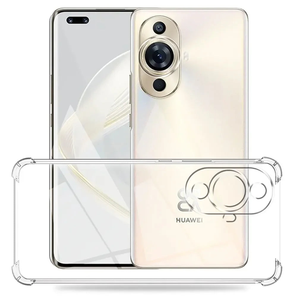 Cover til Huawei nova 12s / nova 11, Techsuit, Stødabsorberende Klar, Transparent