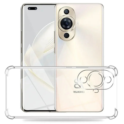 Cover til Huawei nova 12s / nova 11, Techsuit, Stødabsorberende Klar, Transparent