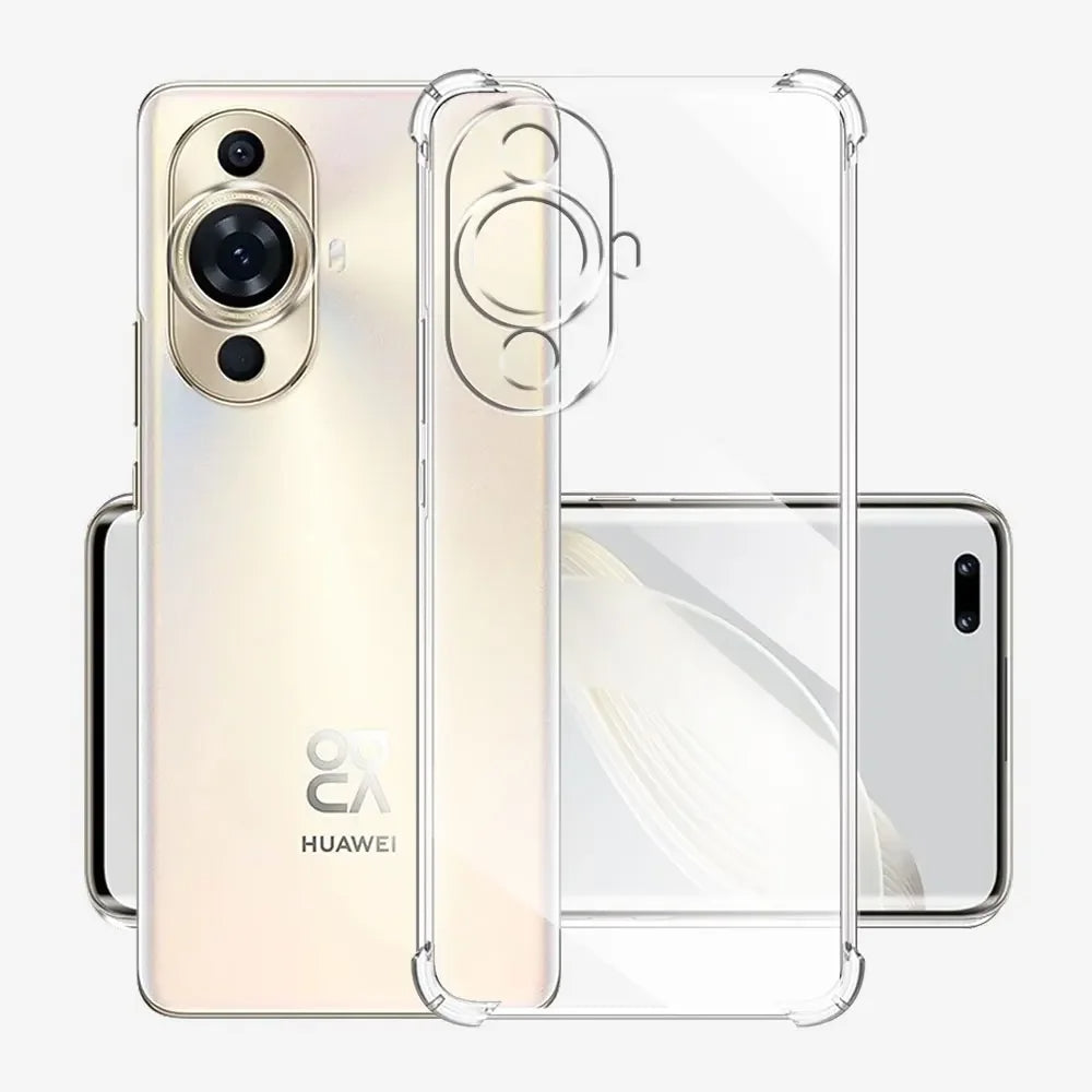 Cover til Huawei nova 12s / nova 11, Techsuit, Stødabsorberende Klar, Transparent