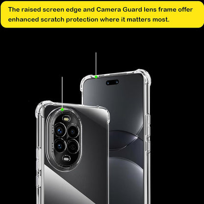 Cover til Huawei nova 13 Pro, Techsuit, Stødabsorberende Klar, Transparent