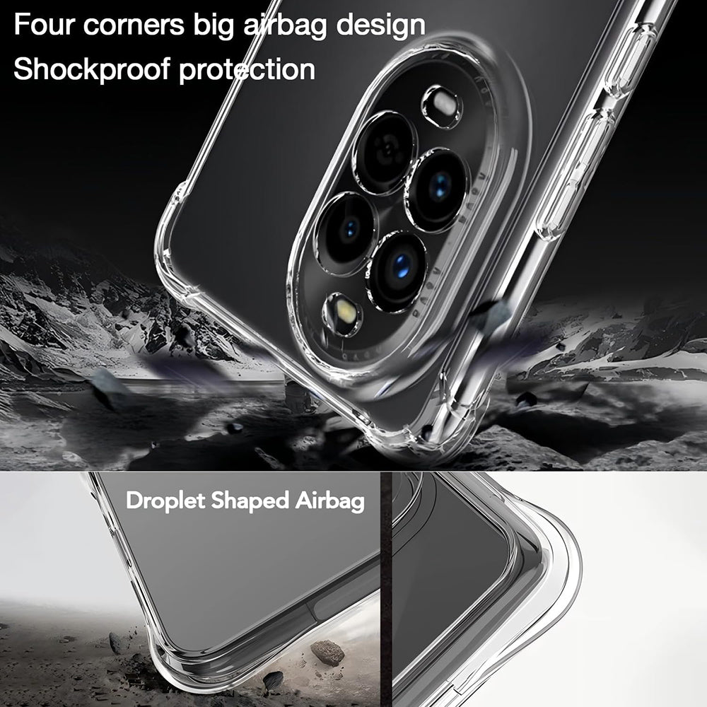 Cover til Huawei nova 13 Pro, Techsuit, Stødabsorberende Klar, Transparent