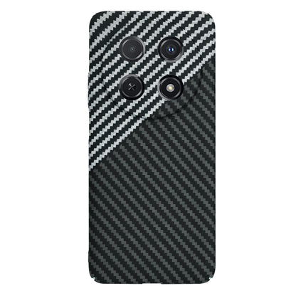 Cover til Huawei nova 13i / nova 12i, Techsuit, Carbonite FiberShell, Sort Grå