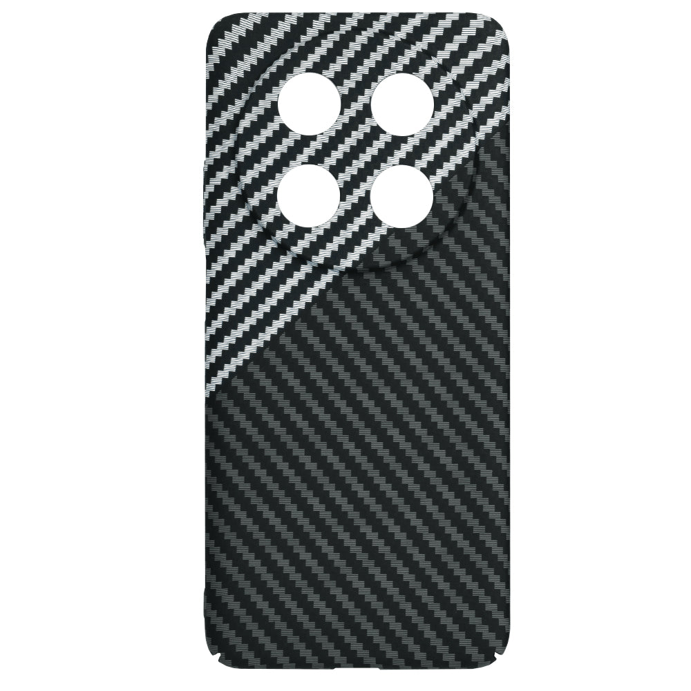 Cover til Huawei nova 13i / nova 12i, Techsuit, Carbonite FiberShell, Sort Grå