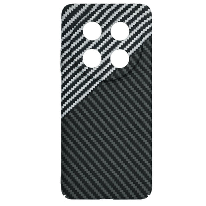 Cover til Huawei nova 13i / nova 12i, Techsuit, Carbonite FiberShell, Sort Grå