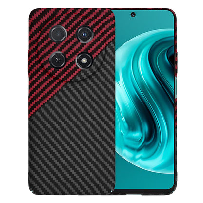 Cover til Huawei nova 13i / nova 12i, Techsuit, Carbonite FiberShell, Sort Rød