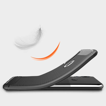 Cover til Huawei P Smart Z, Techsuit, Carbon, Sort