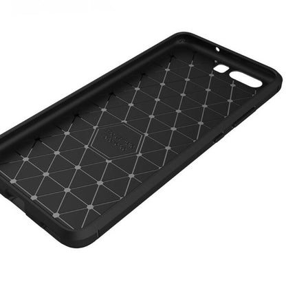 Cover til Huawei P10 Plus, Techsuit, Carbon, Sort