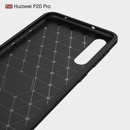 Cover til Huawei P20 Pro, Techsuit, Carbon, Sort