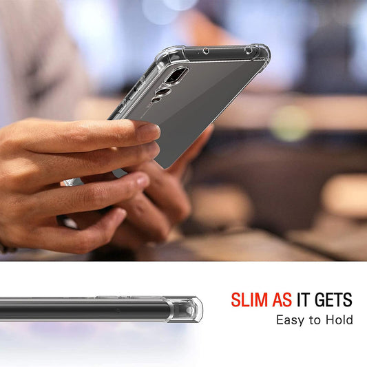 Cover til Huawei P20 Pro, Techsuit, Shockproof Clear, Transparent