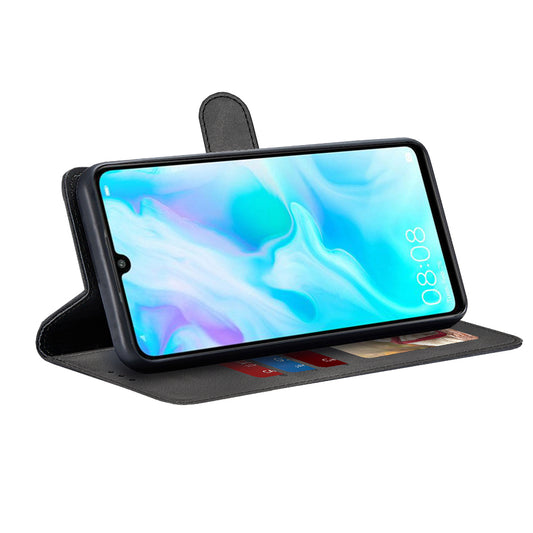 Cover til Huawei P30 lite New Edition / P30 lite, Techsuit, Diary Book, Sort