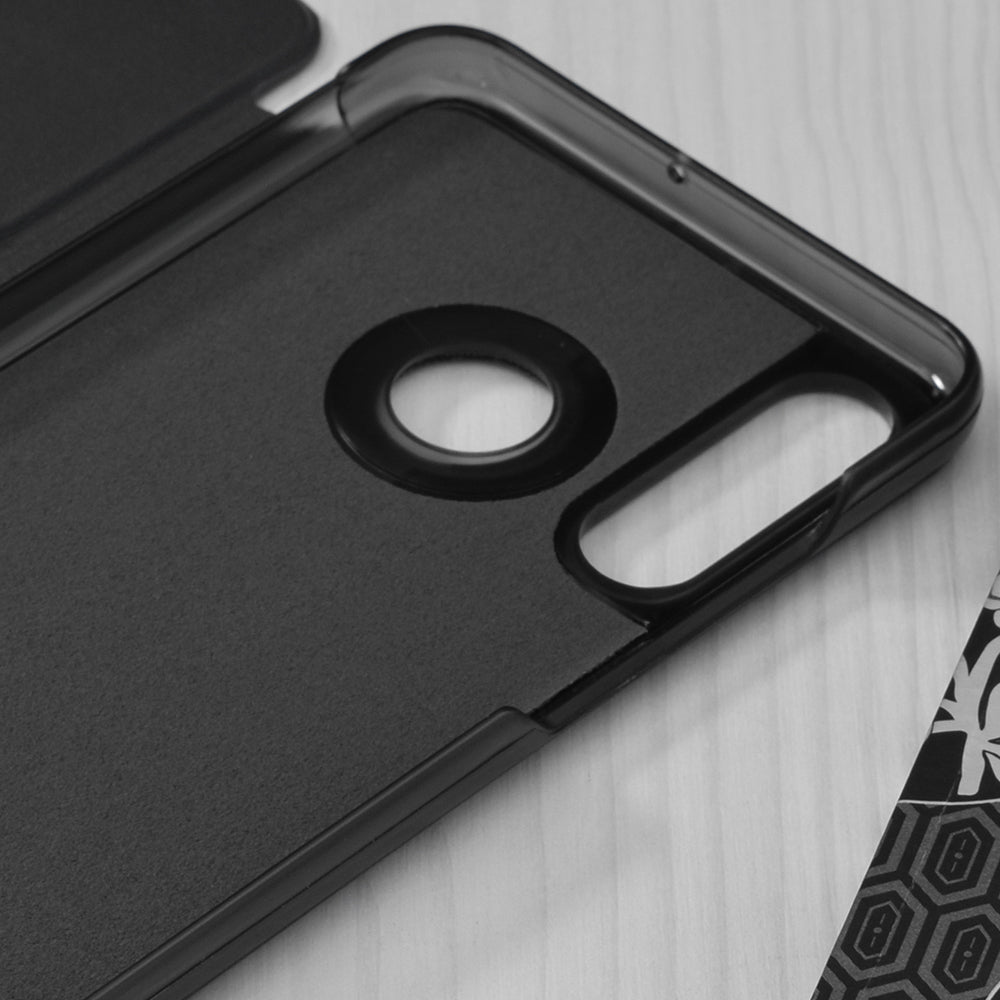Cover til Huawei P30 lite New Edition / P30 lite, Techsuit, eFold, Sort