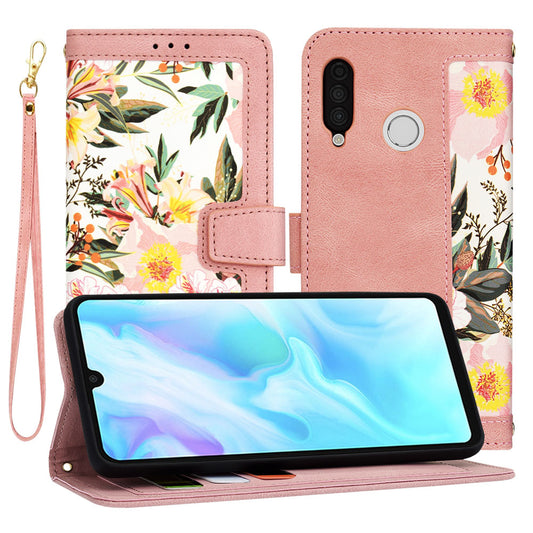 Cover til Huawei P30 lite New Edition / P30 lite, Techsuit, FlipCraft, Pink