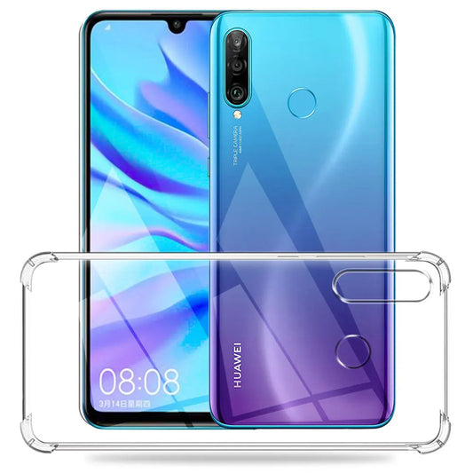 Cover til Huawei P30 lite New Edition / P30 lite, Techsuit, Stødabsorberende Klar, Transparent