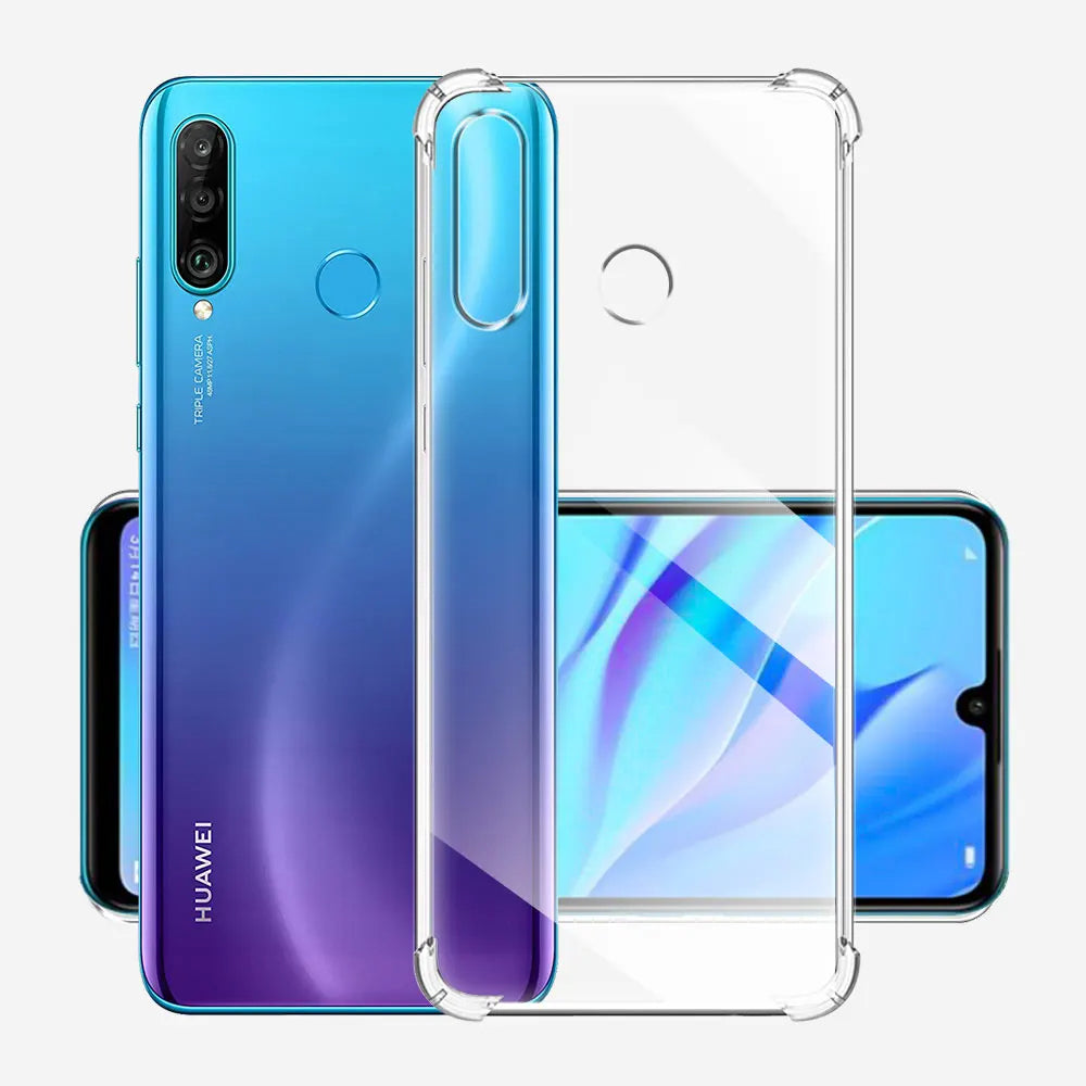 Cover til Huawei P30 lite New Edition / P30 lite, Techsuit, Stødabsorberende Klar, Transparent